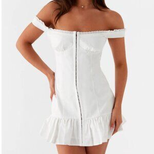 Peppermayo Mini Dress- White 8